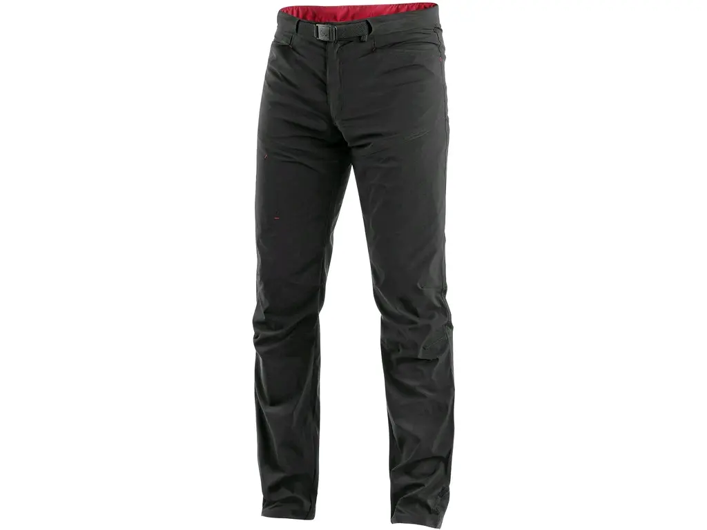 Kalhoty CXS OREGON, letní, černo-červené, vel. 46